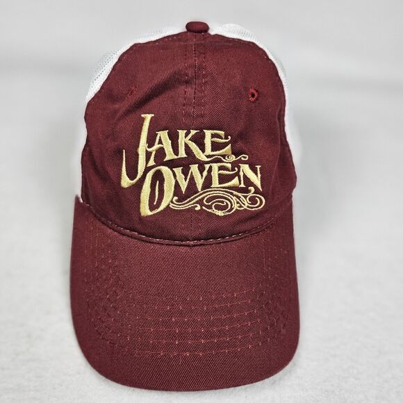 Jake Owen Country Music Concert Tour Snapback Trucker Hat Cap Unisex Mesh Music - Picture 11 of 11